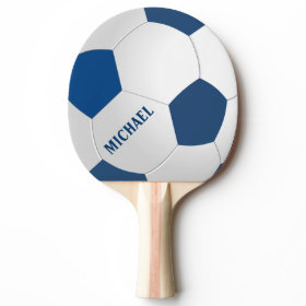 Personalized Soccer Football Ping Pong Paddle Ping Pong Paddle