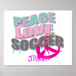Personalized SOCCER Gifts Posters