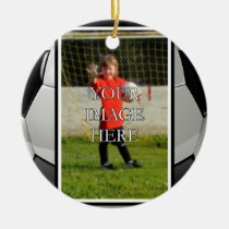 Personalized Soccer Ornament
