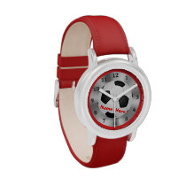 Personalized Soccer Watches Boys with their "NAME" at  Zazzle