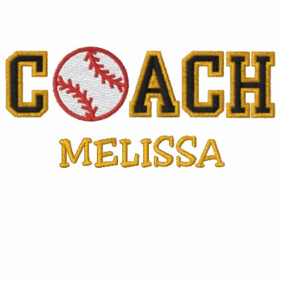 Personalized Softball Coach Embroidered Hoodies Personalized Softball Coach Embroidered Hoodies