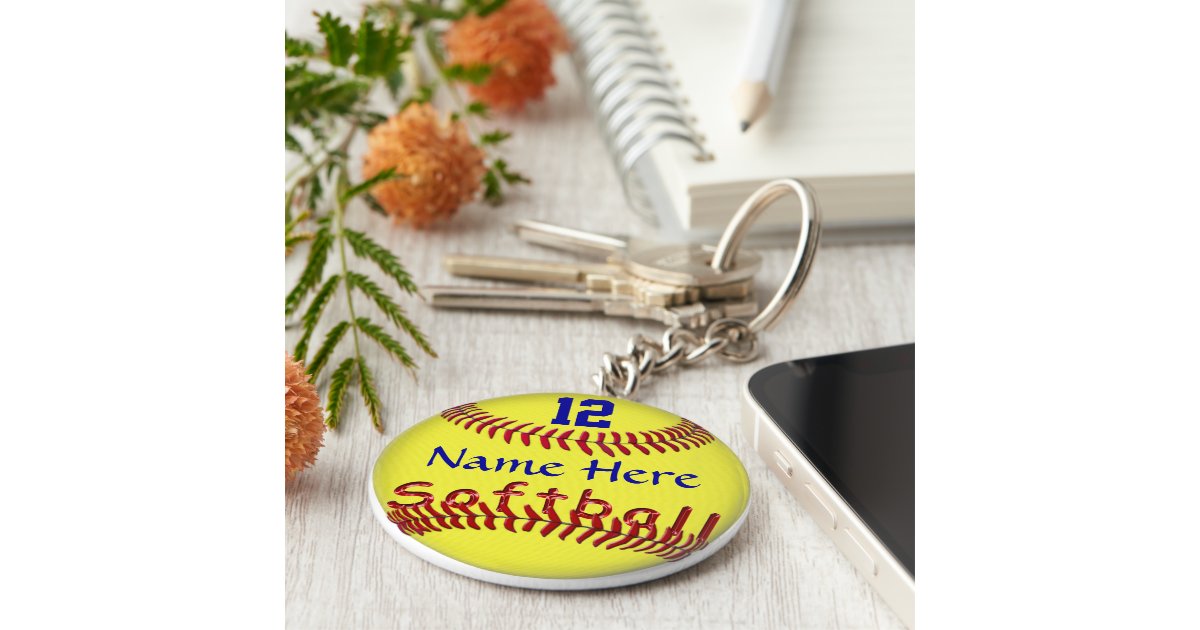 Personalized Softball Team Gift Ideas, NAME NUMBER ...