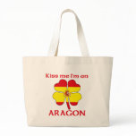 Personalized Spanish Kiss Me I'm Aragon bags