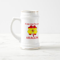 Personalized Spanish Kiss Me I'm Aragon mugs