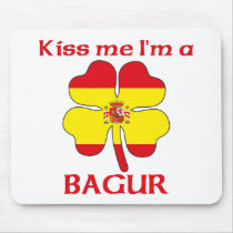 Personalized Spanish Kiss Me I'm Bagur mousepads