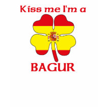 Personalized Spanish Kiss Me I'm Bagur t-shirts