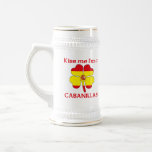 Personalized Spanish Kiss Me I'm Cabanillas mugs