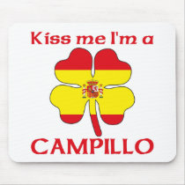 Personalized Spanish Kiss Me I'm Campillo mousepads by KissMeTshirts Personalized Spanish Kiss Me I'm Campillo mousepads