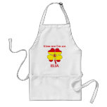 Personalized Spanish Kiss Me I'm Elia aprons