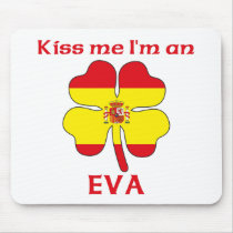 Personalized Spanish Kiss Me I'm Eva mousepads by KissMeTshirts Personalized Spanish Kiss Me I'm Eva mousepads