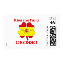 Personalized Spanish Kiss Me I'm Grosso Stamp
