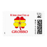 Personalized Spanish Kiss Me I'm Grosso postage