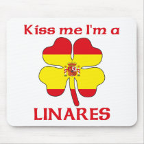 Personalized Spanish Kiss Me I'm Linares mousepads by KissMeTshirts Personalized Spanish Kiss Me I'm Linares mousepads