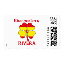 Personalized Spanish Kiss Me I'm Rivera postage by KissMeTshirts Personalized Spanish Kiss Me I'm Rivera postage