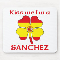 Personalized Spanish Kiss Me I'm Sanchez mousepads by KissMeTshirts Personalized Spanish Kiss Me I'm Sanchez mousepads