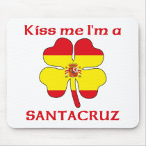 Personalized Spanish Kiss Me I'm Santacruz mousepads by KissMeTshirts Personalized Spanish Kiss Me I'm Santacruz mousepads