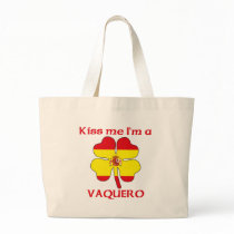 Personalized Spanish Kiss Me I'm Vaquero bags by KissMeTshirts Personalized Spanish Kiss Me I'm Vaquero bags