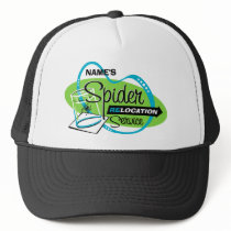 PERSONALIZED Spider Relocation Service Mesh Hats