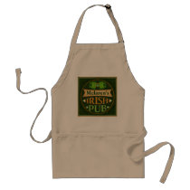 Personalized St. Patrick's Day Irish Pub Apron