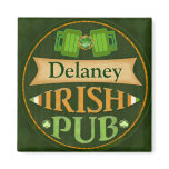 Personalized St. Patrick's Day Irish Pub Magnet