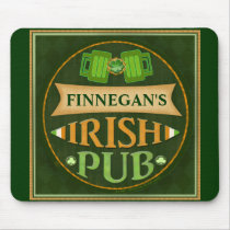 Personalized St. Patrick's Day Irish Pub Mouse Pad mousepads by jamiecreates1 Personalized St. Patrick's Day Irish Pub Mouse Pad mousepads
