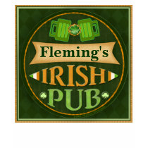 Personalized St. Patrick's Day Irish Pub T-Shirt