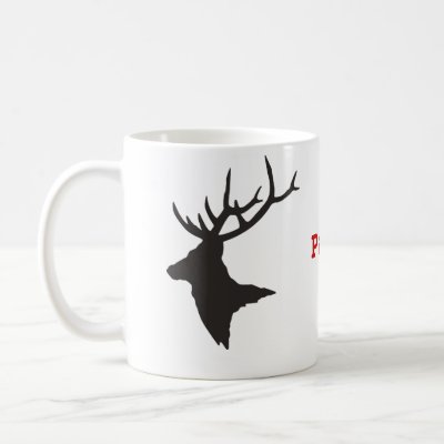 Personalized Stag Coffee Mug