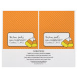 Personalized Standard Halloween Candy Bar Wrappers Personalized Letterhead