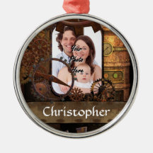 Personalized steampunk machinery ornaments