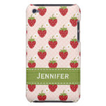 Personalized Strawberry iPod Touch 4th Gen Case-Ma iPod Touch Cases