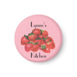 Personalized Strawberry Magnet