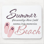 Personalized Summer Gifts Mousepad