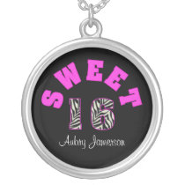 Personalized Sweet 16 Necklace necklaces