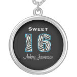 Personalized Sweet 16 Necklace