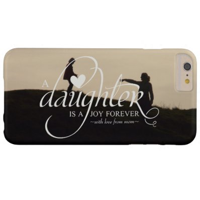 Personalized Sweet Photo Gifts for Daughter Barely There iPhone 6 Plus Case