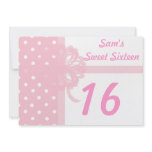 Personalized Sweet Sixteen Invitartion-Customize invitations