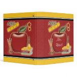 Personalized Teacher Album Vinyl Binders