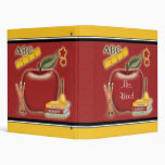 Personalized Teacher Album Vinyl Binders