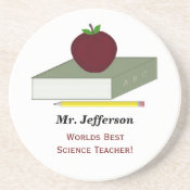 Personalized Teacher Coasters