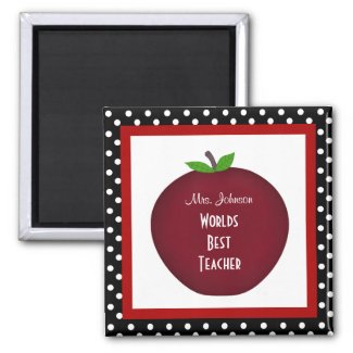 Personalized Teacher Magnet magnet