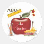 Personalized Teacher Stickers