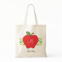 Personalized Teacher Tote Bag bag