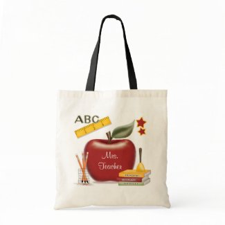 Personalized Teacher's Bag