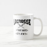 Personalized Team City State Lacrosse T-Shirts Mugs