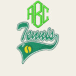 Personalized Tennis Embroidered Shirt