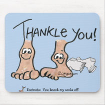 Personalized Thank You Gift mousepads by zooogle Personalized Thank You Gift mousepads