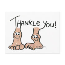 Personalized Thank You Gift Postcard