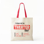 Personalized Theater Tote bags