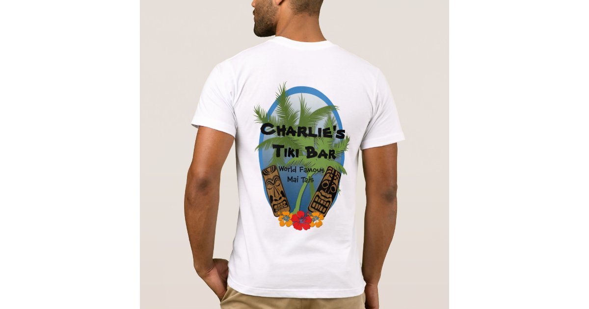 tiki bar tshirt