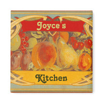 Personalized Tuscan Kitchen Magnet